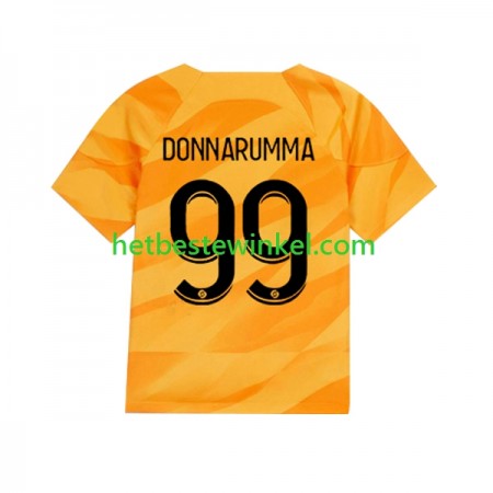 Paris Saint Germain Donnarumma 99 Voetbalshirts Doelman Uit 2023-24
